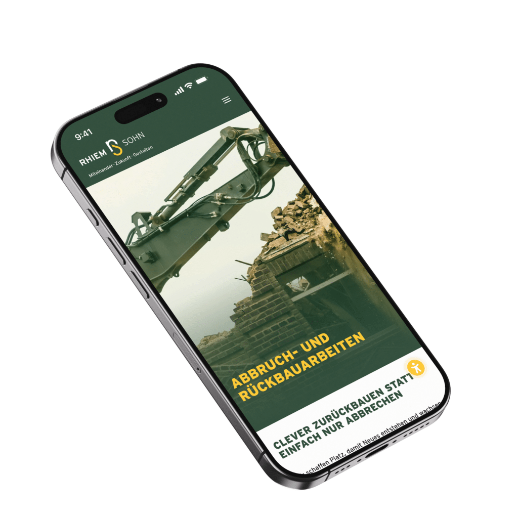 Webdesign Köln Referenz Rhiem & Sohn