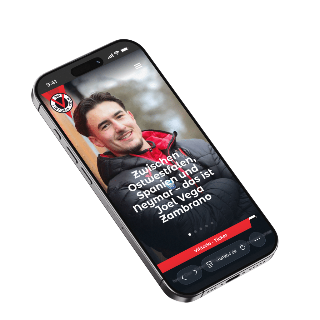 Webdesign Köln Referenz Viktoria Köln 1904