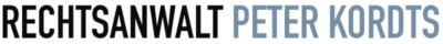Logo Rechtsanwalt Peter Kordts
