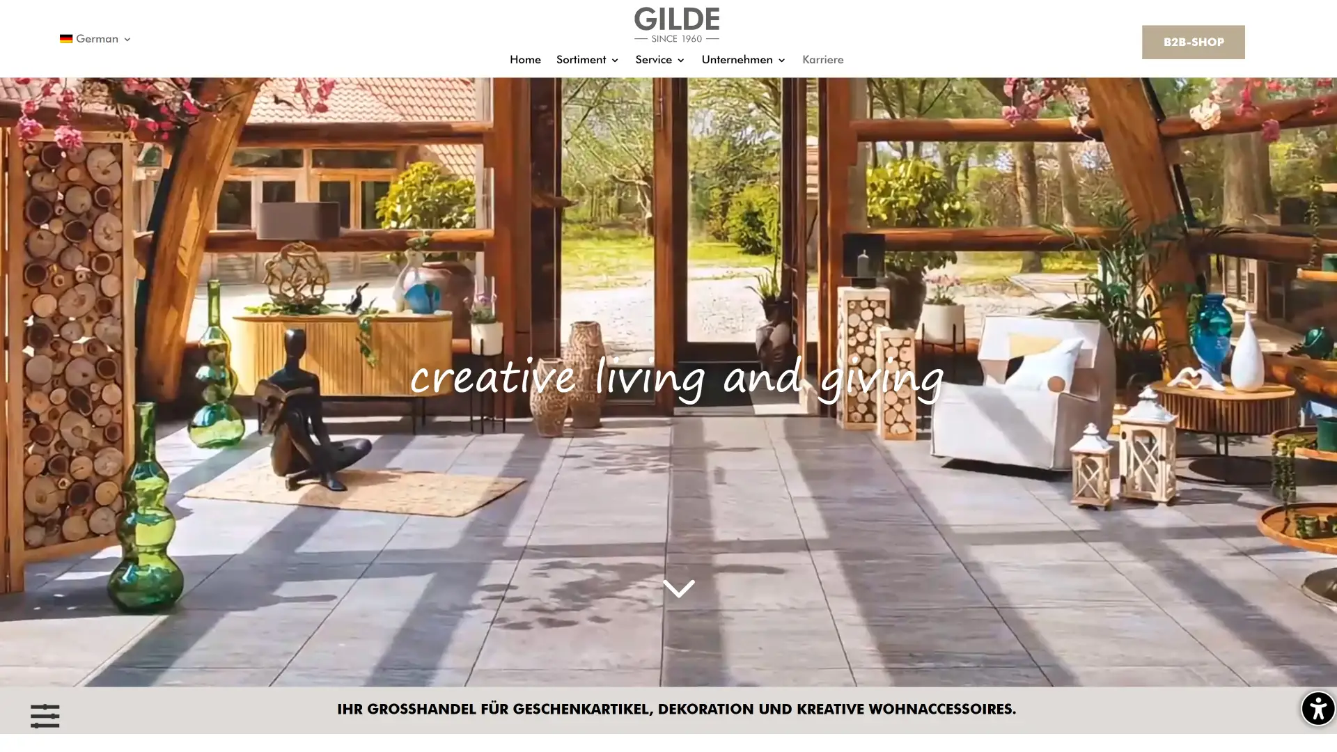 GILDE HANDWERK | Referenz Website Gilde